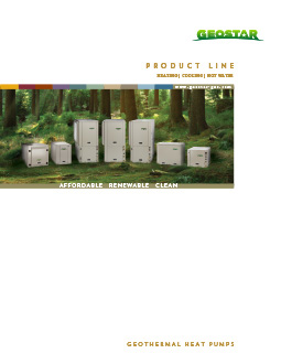 Residential Product Line brochure cover