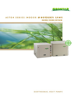 Aston Series Indoor Split brochure cover