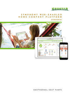 Symphony<sup>®</sup> Home Comfort Platform brochure cover