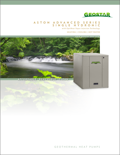Aston Advanced Series Optiheat brochure cover