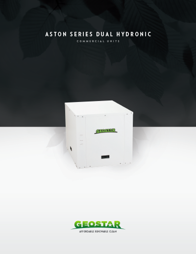 Aston Advanced Series Dual Hydronic brochure cover