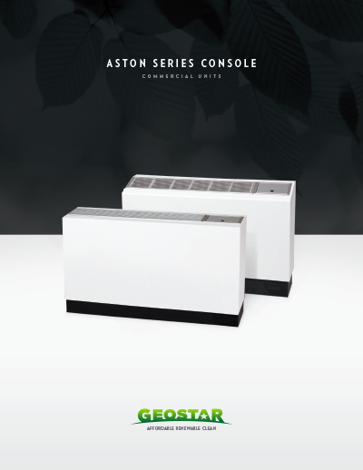 Aston Series Console brochure cover